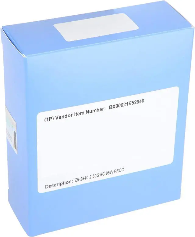 Main image of Intel Xeon E5-2640 Sandy Bridge-EP 2.5GHz (3GHz Turbo Boost) 15MB L3 Cache LGA 2011 95W BX80621E52640 Server Processor