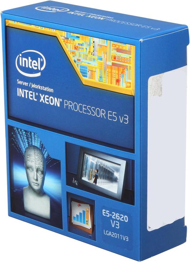Intel Xeon E5-2620 V3 Haswell 2.4 GHz 6 x 256KB L2 Cache 15MB L3 Cache LGA  2011-3 85W BX80644E52620V3 Server Processor