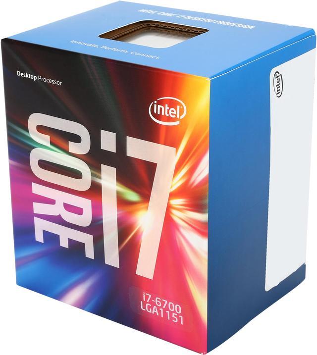 Intel Core i7 6th Gen - Core i7-6700 Skylake Quad-Core 3.4 GHz LGA 1151 65W BX80662I76700 Desktop Processor Intel Core i7 6th Gen - Core i7-6700 Skylake Quad-Core 3.4 GHz LGA 1151 65W BX80662I76700 Desktop Processor