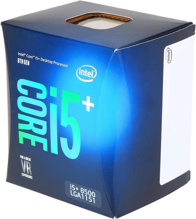 Intel Core i5 8th Gen - Core i5-8500 - Coffee Lake 6-Core 3.0 GHz 