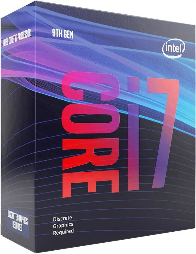 Alt view image 3 of 3 - Intel Core i7 9th Gen - Core i7-9700F Coffee Lake 8-Core 3.0 GHz (4.7 GHz Turbo) LGA 1151 (300 Series) 65W BX80684i79700F Desktop Processor Without Graphics