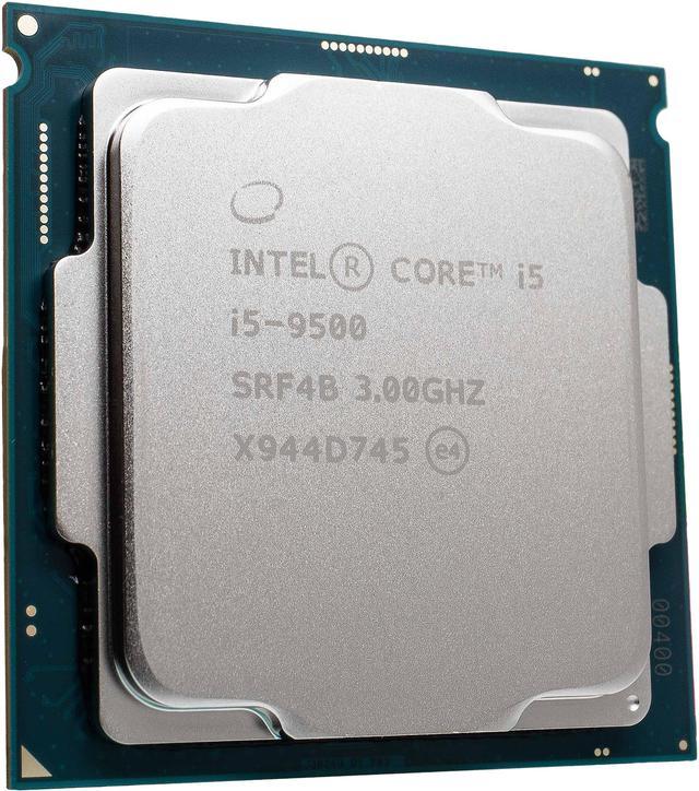 Intel Core i5-9500 - Core i5 9th Gen 3.0 GHz LGA 1151 (300 Series) 65W Intel UHD Graphics 630 Desktop Processor - CM8068403362610 Processors - Desktops - Newegg.com