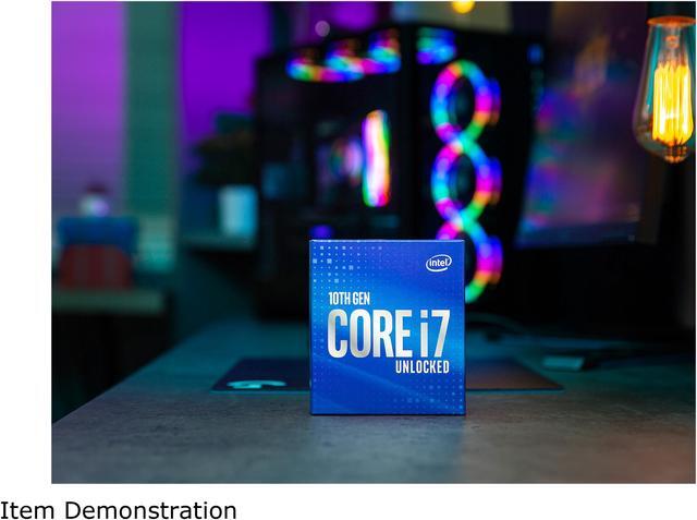 Alt view image 10 of 11 - Intel Core i7 10th Gen - Core i7-10700K Comet Lake 8-Core 3.8 GHz LGA 1200 125W Desktop Processor w/ Intel UHD Graphics 630