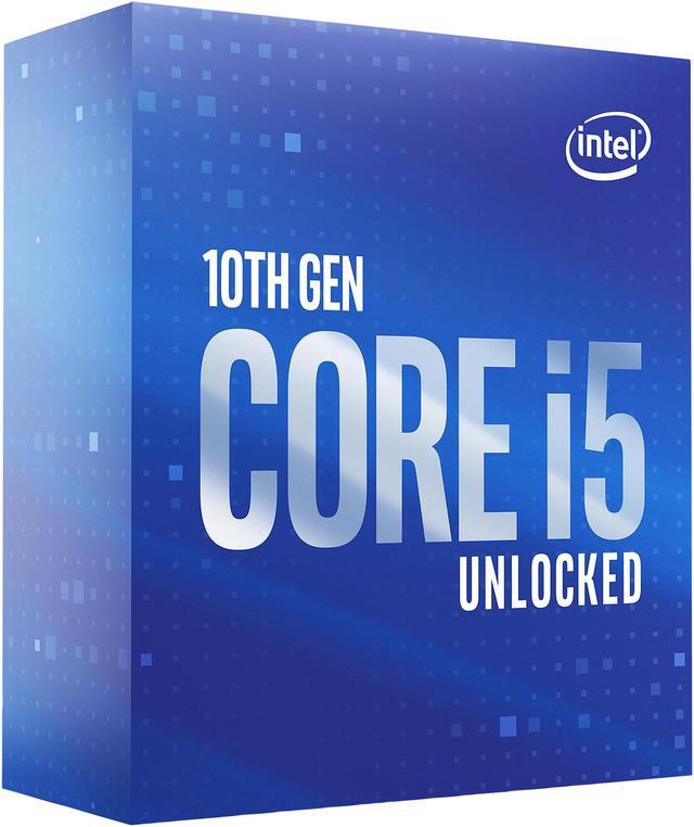 Alt view image 4 of 9 - Intel Core i5-10600K - Core i5 10th Gen Comet Lake 6-Core 4.1 GHz LGA 1200 125W Intel UHD Graphics 630 Desktop CPU Processor - BX8070110600K