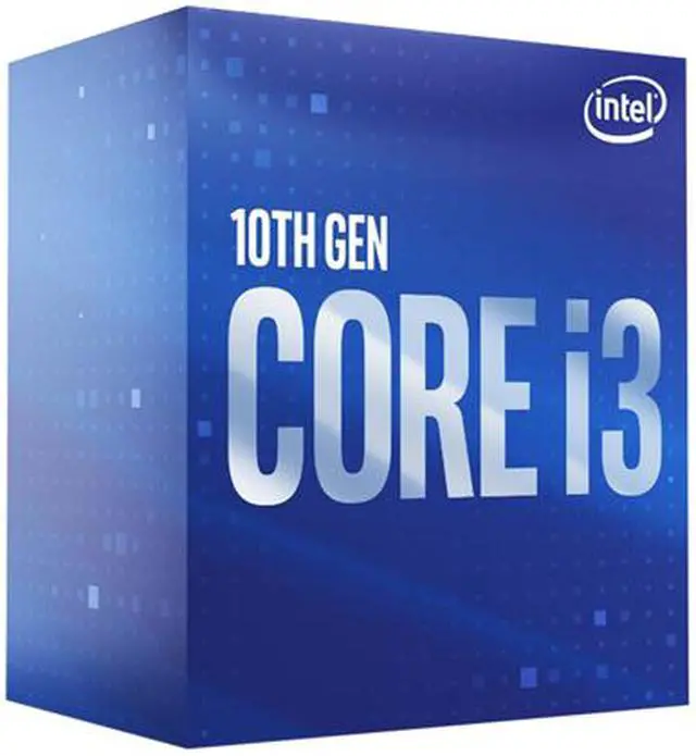 Alt view image 3 of 3 - Intel Core i3-10320 - Core i3 10th Gen Comet Lake Quad-Core 3.8 GHz LGA 1200 65W Intel UHD Graphics 630 Desktop CPU Processor - BX8070110320