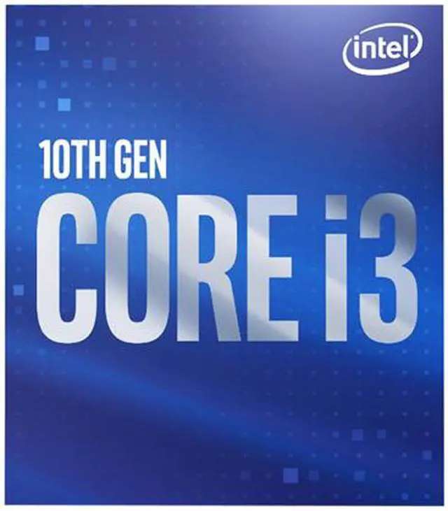 Alt view image 2 of 3 - Intel Core i3-10320 - Core i3 10th Gen Comet Lake Quad-Core 3.8 GHz LGA 1200 65W Intel UHD Graphics 630 Desktop CPU Processor - BX8070110320