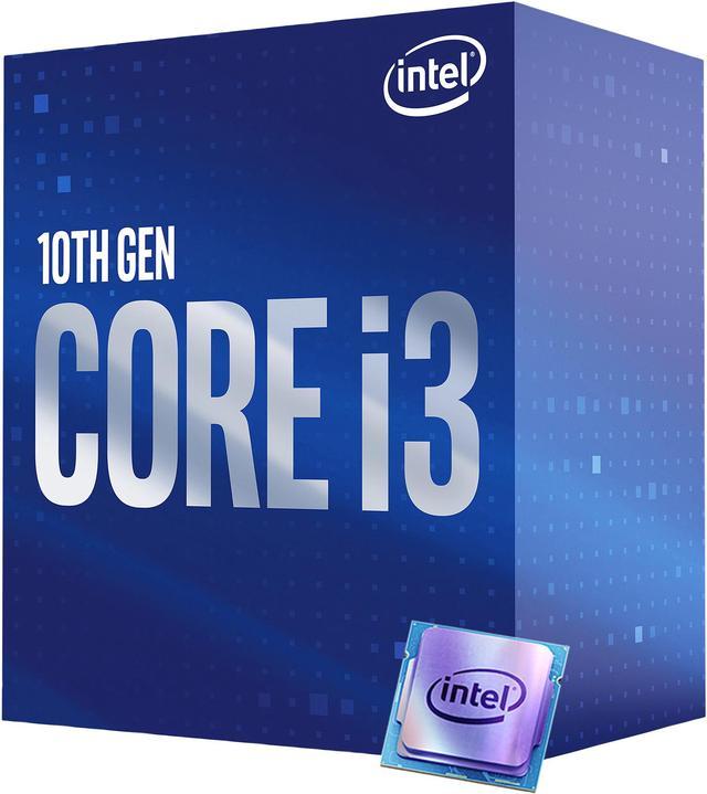 Intel Core i3-10100 Comet Lake Quad-Core 3.6 GHz CPU Processor