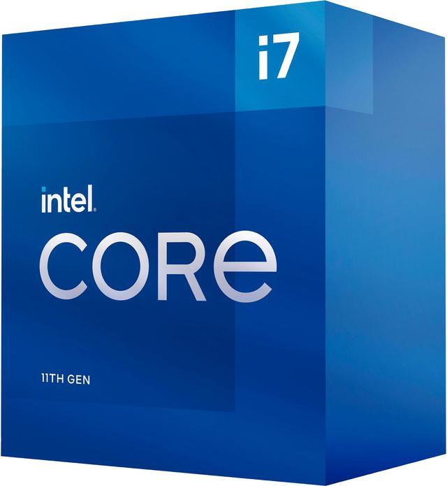 Intel Core i7-11700 - Core i7 11th Gen Rocket Lake 8-Core 2.5 GHz LGA 1200  65W Intel UHD Graphics 750 Desktop Processor - BX8070811700