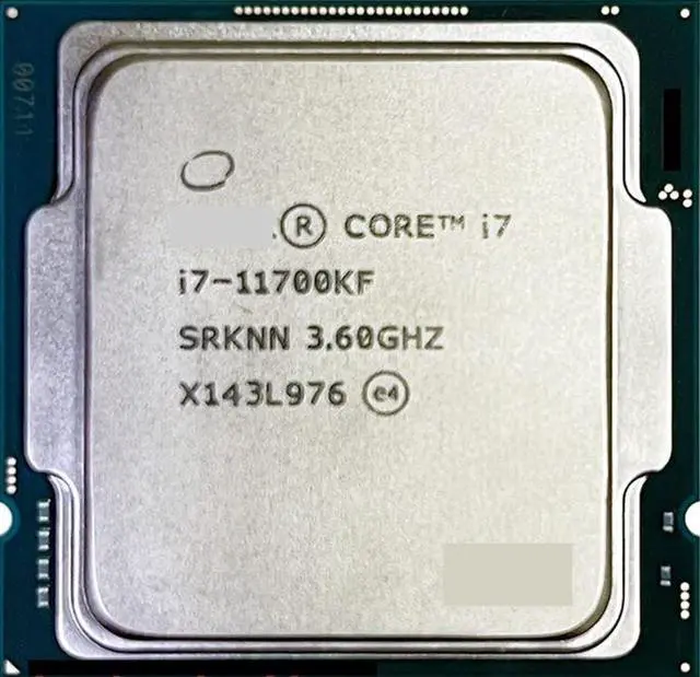 Open Box: Intel Core i7 11th Gen i7-11700KF Rocket Lake 8