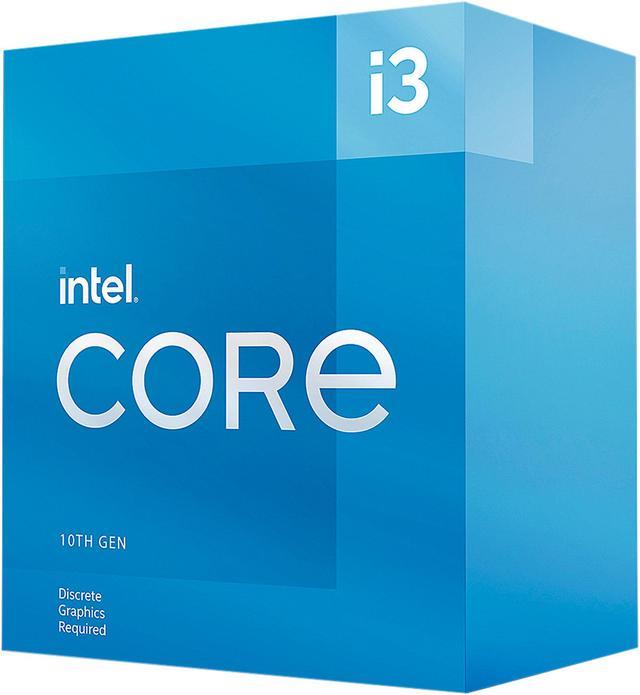 Intel Core i3-10105F - Core i3 10th Gen Comet Lake Quad-Core 3.7 GHz LGA  1200 65W Desktop Processor - BX8070110105F