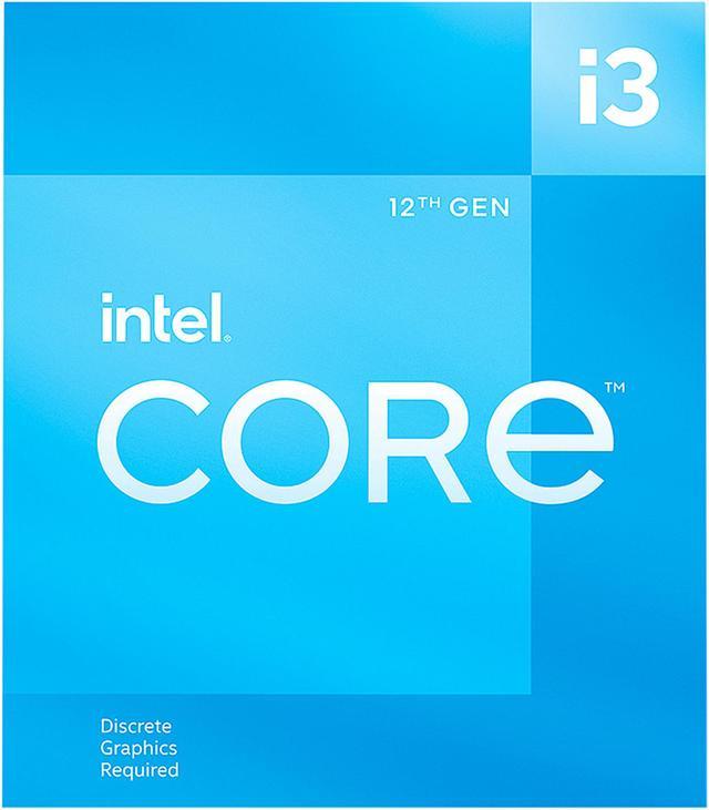Intel Core i3-12100F - Core i3 12th Gen Alder Lake Quad-Core 3.3 Intel Core i3-12100F - Core i3 12th Gen Alder Lake Quad-Core 3.3