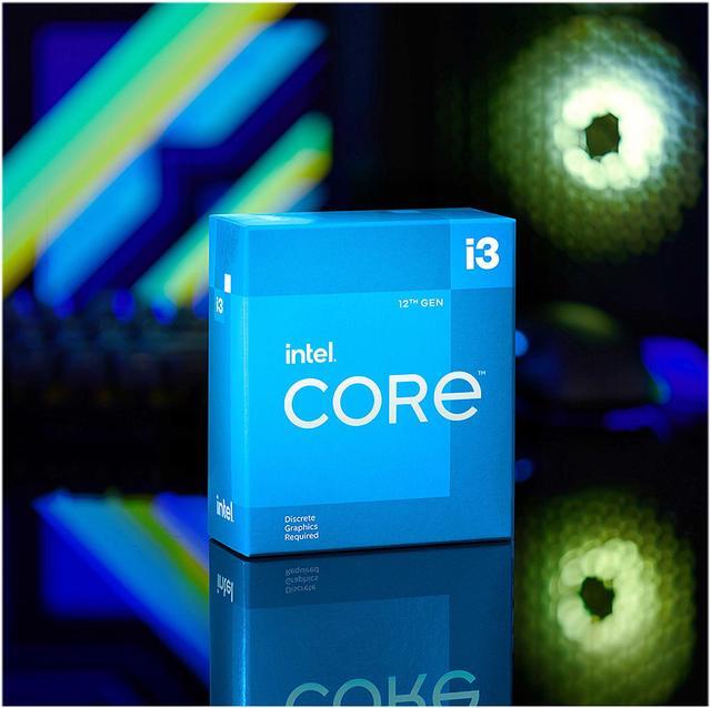 Alt view image 7 of 9 - Intel Core i3-12100F - Core i3 12th Gen Alder Lake Quad-Core 3.3 GHz LGA 1700 58W Desktop Processor - BX8071512100F