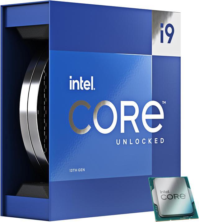 Intel Core i9-13900K - Core i9 13th Gen Raptor Lake 24-Core (8P+16E) P-core  Base Frequency: 3.0 GHz E-core Base Frequency: 2.2 GHz LGA 1700 125W Intel 