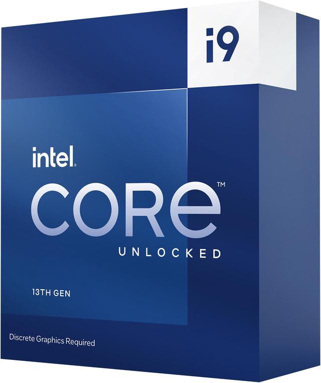 Intel Core i9-13900KF - Core i9 13th Gen Raptor Lake 24-Core (8P+16E)  P-core Base Frequency: 3.0 GHz E-core Base Frequency: 2.2 GHz LGA 1700 125W  None 