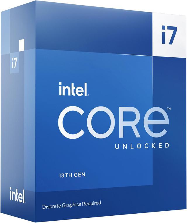Alt view image 6 of 6 - Intel Core i7-13700KF - Core i7 13th Gen Raptor Lake 16-Core (8P+8E) P-core Base Frequency: 3.4 GHz E-core Base Frequency: 2.5 GHz LGA 1700 125W None Integrated Graphics Desktop CPU Processor - BX8071513700KF