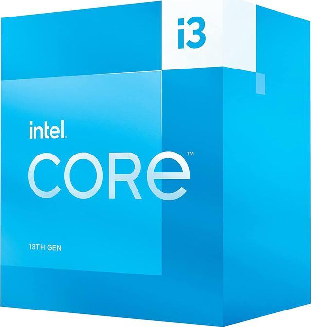 Intel Core i3-13100 Desktop Processor 4 cores (4 P-cores + 0 E