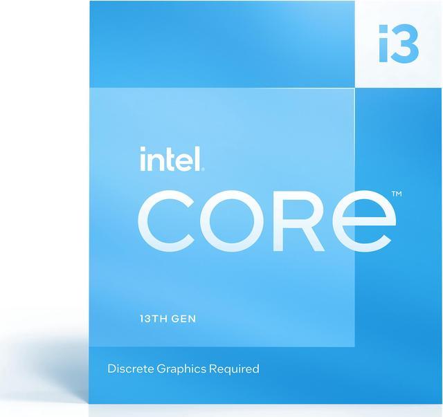 Intel Core i3-13100F Desktop Processor 4 cores (4 P-cores + 0 E