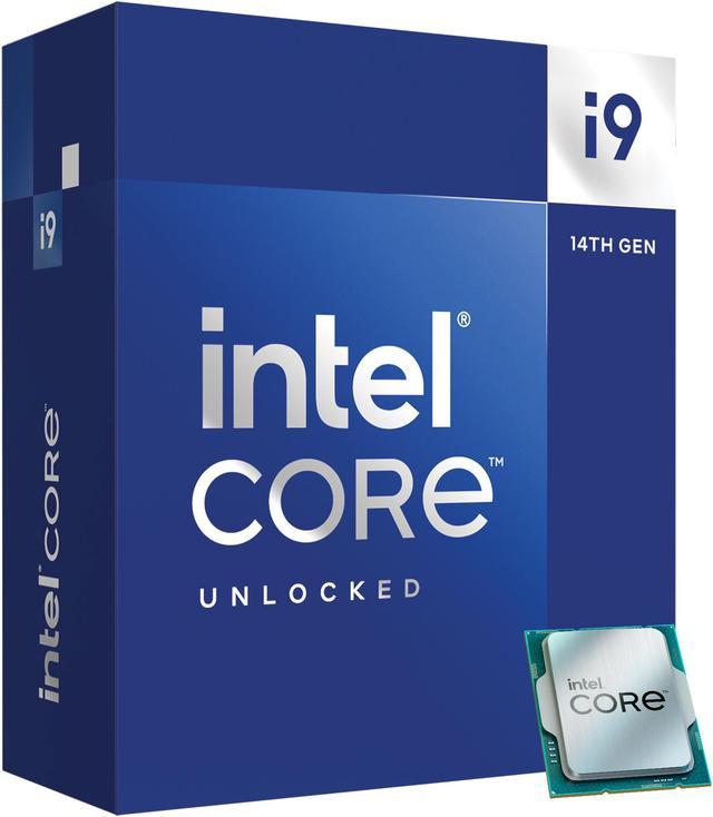 Intel Core i9-14900K - 14th Gen 24-Core (8P+16E) LGA 1700 125W Intel UHD  Graphics 770 Desktop Processor - Boxed - BX8071514900K