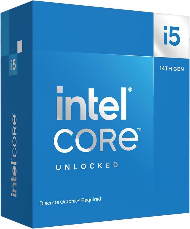 Intel Core i5-14600KF - Core i5 14th Gen 14-Core (6P+8E) LGA 1700 125W None  Integrated Graphics Desktop Processor - Boxed - BX8071514600KF