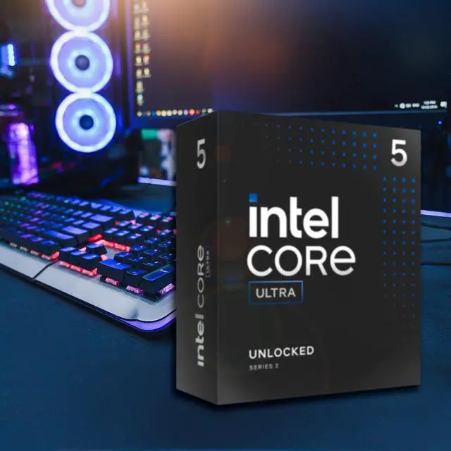 Alt view image 4 of 9 - Intel Core Ultra 5 245K - Core Ultra 5 (Series 2) Arrow Lake 14-Core (6P+8E), LGA 1851, 125W Desktop Processor - BX80768245K