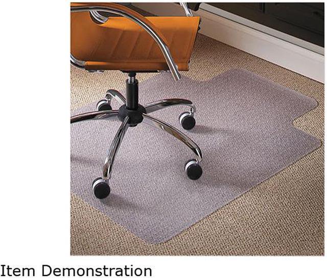 Natural Origins Chair Mat with Lip For Carpet, 36 x 48, Clear