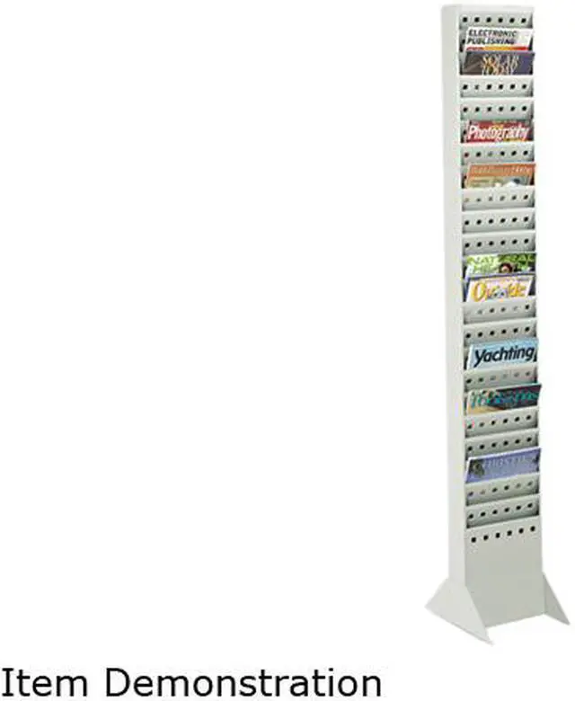 Main image of Safco 4323GR Steel Base 10"w x 14"d x 5 1/4"h Gray