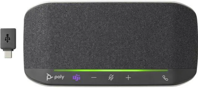 Alt view image 5 of 5 - Poly Sync 10 Microsoft Teams Certified Speakerphone (77P34AA)