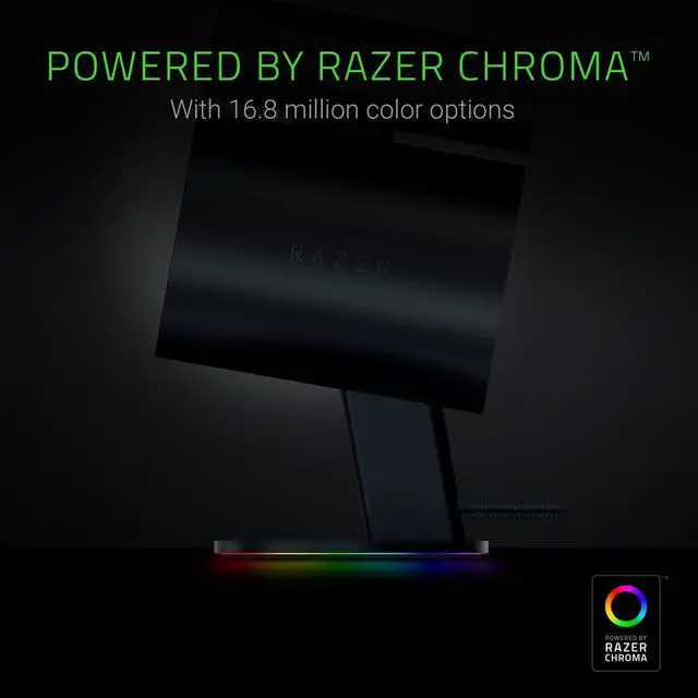 Alt view image 7 of 7 - Razer Nommo Pro: THX Certified Premium Audio - Dolby Virtual Surround Sound - LED Illuminated Control Pod - Downward Firing Subwoofer - Powered Chroma - PC Gaming Speakers