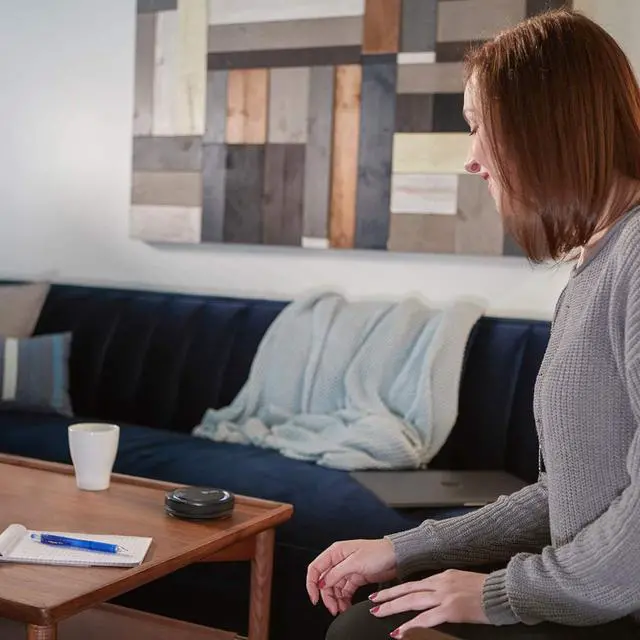 Alt view image 4 of 5 - Poly Calisto 5300 Personal Bluetooth Speakerphone (Plantronics) - Connect to PC/Mac via USB-A and Cell Phone via Bluetooth - Works with Teams, Zoom, and More