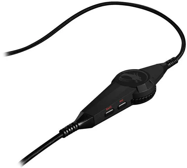 Alt view image 7 of 9 - MSI Gaming Headset with Microphone, Enhanced Virtual 7.1 Surround Sound and Intelligent Vibration System (DS502)