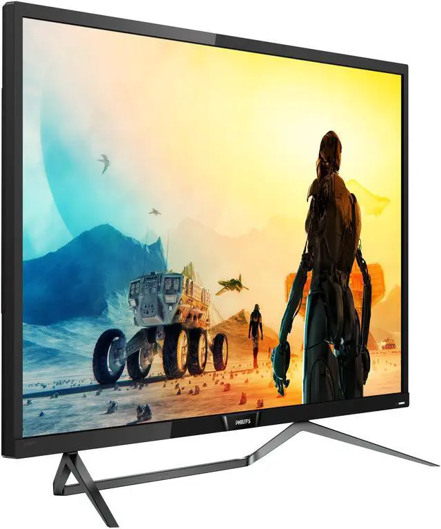 Alt view image 4 of 7 - Philips 436M6VBPAB 43" Momentum DisplayHDR1000 Certified Monitor, 4K UHD 3840x2160 Quantum Dot Technology,  100% BT.709/ 97.6% DCI-P3 coverage, 50M:1 SmartContrast, MultiView PIP/PBP, HDMI/DisplayPort
