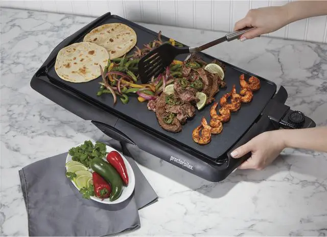 Alt view image 6 of 7 - Proctor Silex Electric Griddle 38513PS