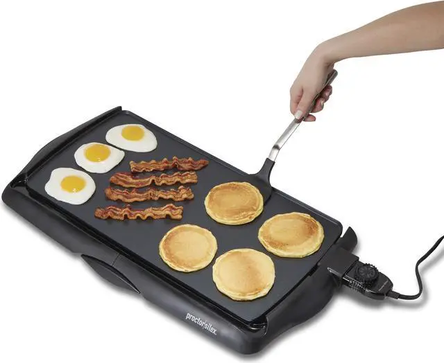 Alt view image 7 of 7 - Proctor Silex Electric Griddle 38513PS