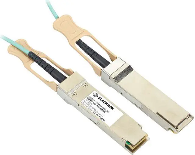 Main image of BLACK BOX QSFP-100G-AOC5M-BB QSFP 100-GBPS ACTIVE OPTICAL CABLE (AOC) - CISCO QSFP-100G-AOC5M COMPATIBLE, AQU