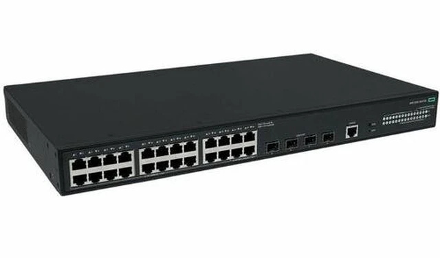 Alt view image 2 of 3 - HPE CW 2050 24p 10/100/1000BT PoE+ 4p SFP 1G/2.5G 420W Switch - 24 Ports - Manageable - Gigabit Ethernet, 2.5 Gigabit Ethernet - 4 SFP Slots - 23 W Power Consumption - S6X72A#ABA