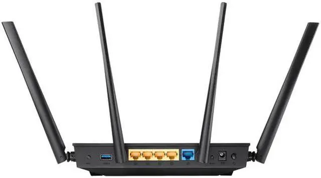 Alt view image 6 of 6 - ASUS Wireless-AC1700 Dual Band Gigabit Router (Up to 1700 Mbps) with USB 3.0 (RT-ACRH17)