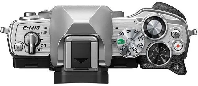 Alt view image 7 of 10 - OM System OM-D E-M10 Mark IV 20.3 Megapixel Mirrorless Camera Body Only - Silver