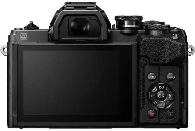 Alt view image 4 of 8 - OM System OM-D E-M10 Mark IV 20.3 Megapixel Mirrorless Camera with Lens - 0.55" - 1.65" (Black)