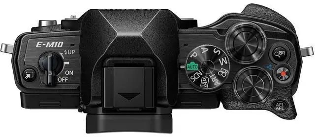 Alt view image 9 of 11 - Olympus OM-D E-M10 Mark IV Camera Body (Black)
