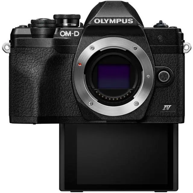 Alt view image 5 of 11 - Olympus OM-D E-M10 Mark IV Camera Body (Black)
