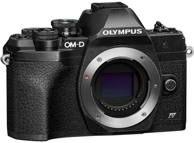 Alt view image 4 of 11 - Olympus OM-D E-M10 Mark IV Camera Body (Black)