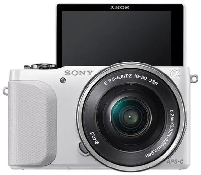 Alt view image 4 of 5 - Sony Alpha NEX-3NL/W Mirrorless Digital Camera with 16-50mm Lens (White)