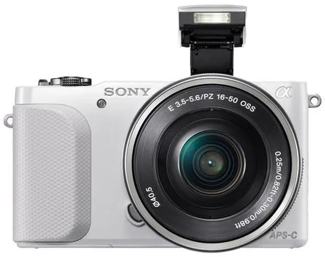 Alt view image 2 of 5 - Sony Alpha NEX-3NL/W Mirrorless Digital Camera with 16-50mm Lens (White)