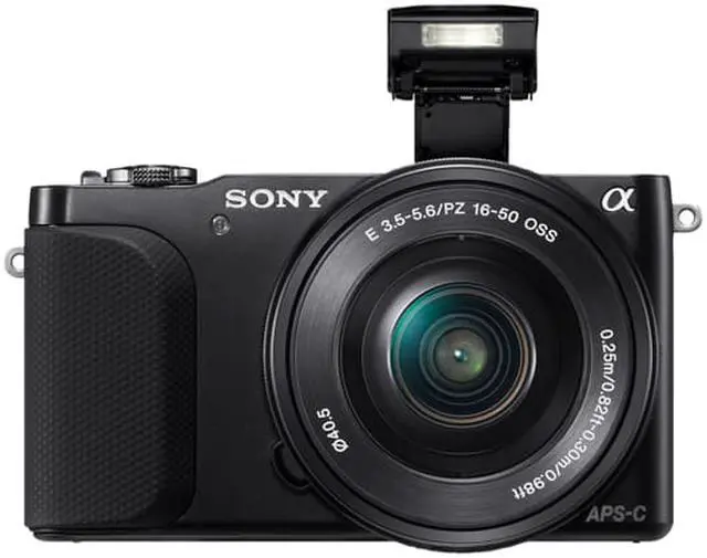 Alt view image 2 of 5 - Sony Alpha NEX-3NL/B Mirrorless Digital Camera with 16-50mm Lens (Black)