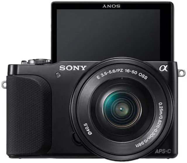 Alt view image 3 of 5 - Sony Alpha NEX-3NL/B Mirrorless Digital Camera with 16-50mm Lens (Black)