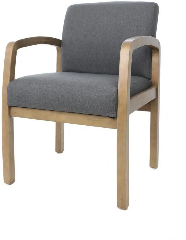 Alt view image 3 of 3 - BOSS No Tools Required Guest Chair (B9580DW-SG)