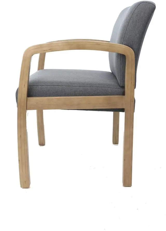 Alt view image 7 of 8 - BOSS No Tools Required Guest Chair (B9580DW-SG)