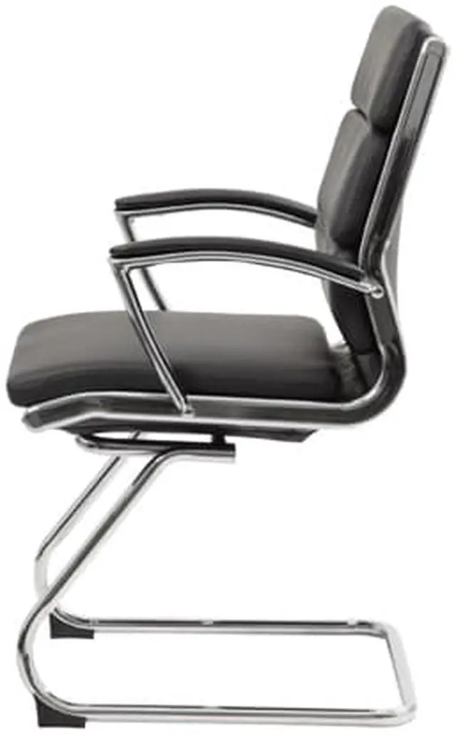 Alt view image 4 of 7 - Norstar B980BK-SG Classic High Back Chair with Black Base