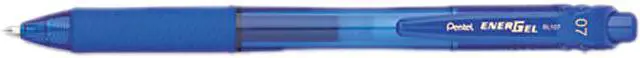 Main image of Pentel EnerGel-X Retractable Liquid Gel Pen Dozen
Medium Pen Point Type - 0.7 mm Pen Point Size - Blue Ink - Blue Barrel