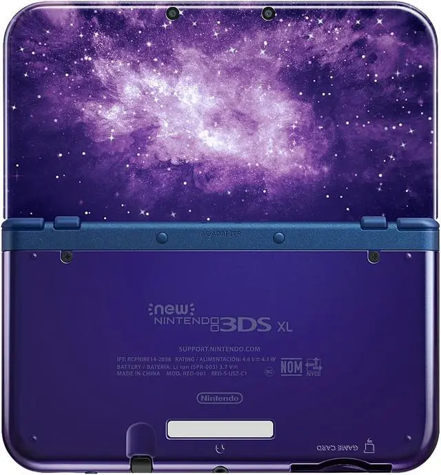 Alt view image 3 of 4 - Nintendo REDSUBAA 3DS XL New Galaxy Style - Blue Galaxy